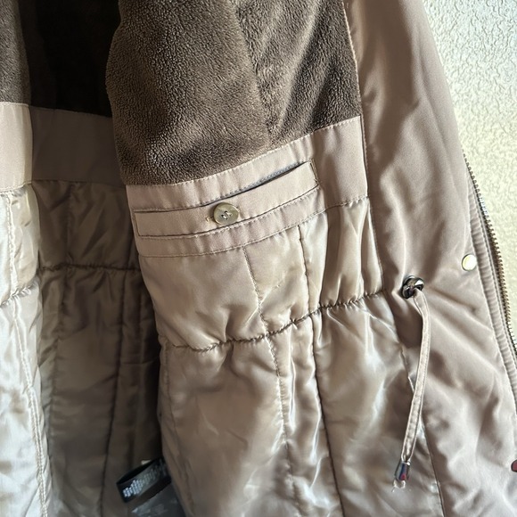 Croft & Barrow Women 1X Warm Insulated Winter Parka Heavy Jacket Coat Brown NWOT - Picture 8 of 8